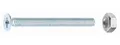 Connex Gewindeschraube Connex Gewindeschrauben M6 x 30 mm PH 3 Senkkopf -