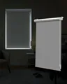 Victoria M. Tenebra Thermorollo Klemmfix Rollo, Verdunkelungsrollo, Hitzeschutz, Sichtschutz, Ohne Bohren, inkl. Montagematerial, 70 x 220 cm, Grau