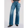 Le Temps Des Cerises Bequeme Jeans LAURYN mit Bootcut-Schnitt blau 28