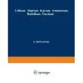 Elemente der Ersten Hauptgruppe Lithium · Natrium · Kalium · Ammonium · Rubidium · Caesium