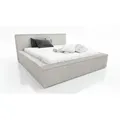 A&J MöbelLand Polsterbett, Grau, Textil, 90x200 cm, Schlafzimmer, Betten, Polsterbetten