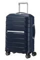 Samsonite Flux - Spinner S, Erweiterbarer Handgepäck, 55 cm, 37/44 L, Blau (Navy Blue)