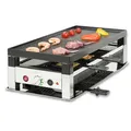 Solis 5 in 1 Raclette Tischgrill, 1400 W, 8 Personen, Mini Pizza Mini Wok Crepes