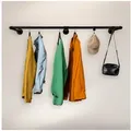 RSR Hangers Kleiderstange Kleiderstange Wandmontage Industrial Design Schwarz Jens 200 cm