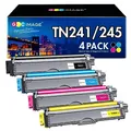 GPC IMAGE TN241 TN245 Kompatibel für Brother MFC 9332CDW Toner DCP 9022CDW MFC 9142 CDN HL-3142CW MFC-9332CDW MFC-9142CDN DCP-9022CDW DCP-9020CDW HL-3152CDW HL-3140CW TN245C TN245Y TN245M (4er-Pack)
