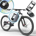 Fahrradalarm mit Flaschenhalterung, E-Bike Flaschenhalter mit 2X Fernbedienungen