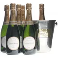 Laurent-Perrier La Cuvee Brut Set 6 x 0,75 Liter mit 1 Champagnerkühler 12 % Vol