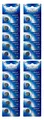 20 x CR1225 3V Lithium Knopfzelle 48 mAh (4 Blistercards a 5 Batterien) EINWEG Markenware Eunicell