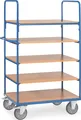 Fetra Etagenwagen mit 5 Böden LxB 1000 x 600 mm 600 kg