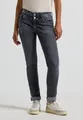 STREET ONE Comfort-fit-Jeans in grauer Waschung