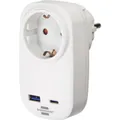 Brennenstuhl Steckdosenadapter + USB Charger PD (2 x, CEE 7/3) (1508210010)