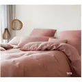 Elegante Bettwäsche Breezee (weitere Farben) - 155x220 cm + 40x80 cm	terra