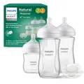 Philips Avent Babyflaschen aus Glas Geschenkset für Neugeborene Natural Response