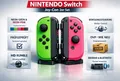 🎮 NINTENDO Switch Joy-Con 2er Set Controller Gamepad ✅ neon-grün neon- pink ✅
