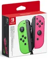 Nintendo Switch Set 2 Joy-Con Controller Neon Grün / Neon Rosa (Splatoon)