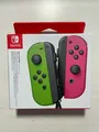 Nintendo Switch Joy-Con 2er-Set Neon-Grün / Neon-Pink Original Controller NEU
