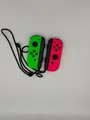 Original Nintendo Switch Joy-Con Controller - Neon Grün / Neon Pink - Sticks Neu