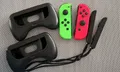 Original Nintendo Switch Joy-Con Controllers Neon Green/Neon Pink wie Neu