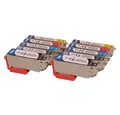 ABC Tintenpatrone (Kompatibles Set 10x Druckerpatrone für Epson 33XL Expression, son Expression Premium XP530 XP540 XP630 XP635 XP640 XP645 XP830 XP900)