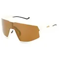 Uvex Sports S533089 skyryse Unisex-Sonnenbrille Vollrand Monoscheibe Kunststoff-Gestell, weiß