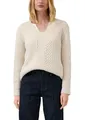 s.Oliver Strickpullover mit Glitzergarn und Pailletten-Details