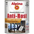 Alpina Anti Rost Metallschutz Lack 3in1 Schutzlack glänzend Braun 2,5L