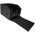 CopcoPet Tier-Autobett Rücksitz und Vordersitz Autohundebett schwarz ca. 55 x 55 x 38 cm