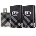 Burberry Brit for Him 2 x 100 ml Eau de Toilette EDT Set Herrenduft