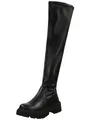 Bullboxer Stiefel Lederimitat . Overkneestiefel