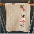 Vervaco Kreativset Vervaco Tischläufer Plattstich Set "Moderne Weihnachtsmotive", (embroidery kit by Marussia)