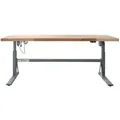Werkbank Heavy 2000x750x700-1170 Ral7037 Werktisch Arbeitstisch Packtisch - Adb