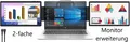 NEU Tragbarer Dual Monitor Triple Monitor Extender für Business Reise Office PC