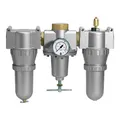 Riegler Wartungseinheit 3-tlg. "Standard" mit Metallbehälter, BG 1, G 1/4