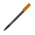 10er Sparpack Staedtler Feinschreiber Lumocolor für Overhead-Projektion und fast alle Flächen in Strichstärken S/F/M/B permanent bzw non permanent (orange, M permanent 317)