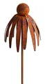 Manufaktur Lichtbogen Rost Gartenstecker Sonnenhut 78 cm
