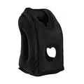 Aufblasbare Nackenkissen Flugzeug Reise, Inflatable Travel Pillow, Tragbare R...