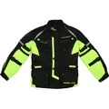 Modeka Tourex II Kinder Motorrad Textiljacke, schwarz-gelb, Größe M 164