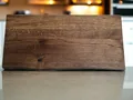 Holz Waschtischplatte 70 cm für Aufsatzbecken Waschtischkonsole massiv Holz Waschtisch Eiche Palisander Neu