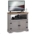 TV Rack Mexico Schrank Kommode Fernsehtisch Regal im Mexiko Stil Kiefer massiv