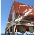 Pavillon Schutzhaube 3x3m für Doppeldach Wasserdicht Transparent - Transparent