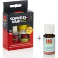 HG POWER GLUE Die Schweißnaht aus der Flasche Kunststoff-Kleber-Set L - Die Schweißnaht aus der Flasche mit Primer für PP, PE, Silikon - Kleber ...