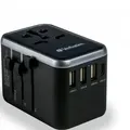 VERBATIM Universal Reiseadapter UTA-04 PD61W - QC / 3xUSB / 2xType-C