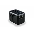 Verbatim Universal-Reiseadapter UTA-04 - mit USB-C PD und QC, USB-C, 3x USB-A