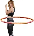 Hoopomania Action Hoop, Hula Hoop mit 24 Magneten 1.6kg