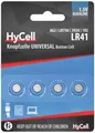 HyCell Knopfzelle LR41 1.5V 4 St. 30 mAh Alkali-Mangan AG3