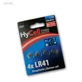 Knopfzelle 1,5V Alkaline Ansmann LR41, 4er Blister AG3, 1,5 Volt Knopf Batterie