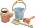 Dantoy 5610 Bio Eimerset Geschenk Box Sandspielzeug aus Zuckerrohr / Neu