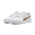 Puma Carina 3.0 Damen-Sneaker, 3 0 Dayinight Weißgold, 37.5 EU