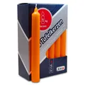 2er Pack Tafelkerzen pfirsich, ca. 21 x 190 mm (2 x 18 Stück) Haushaltskerzen