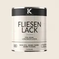 Kenzopaints 750ml Fliesenlack Fliesenfarbe - Cremeweiß (RAL 9001)